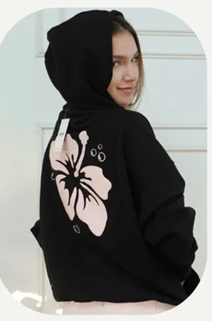 Hoodie summer  flower